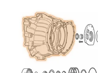 Bell Housing, ZF4HP18 (Saab) — Part # 79750S