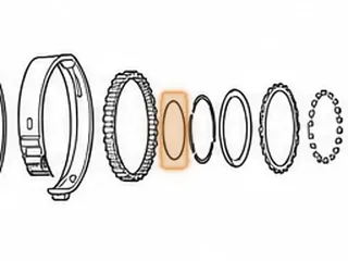 Washer, ZF4HP18 On Top Intermediate Sprag (Eagle) — Part # 79220E
