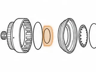 O-Ring, ZF4HP18 Forward Drum (Inner) Eagel, Saab — Part # 79334E