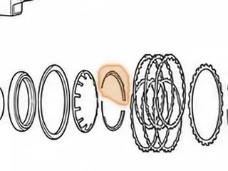 Retainer, ZF4HP14 Reverse Clutch Return Spring (Peugeot) — Part # 79986P