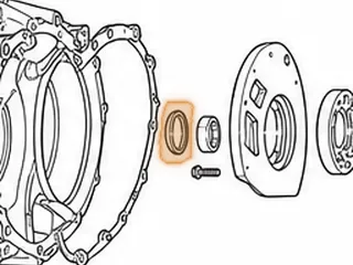 Seal, ZF4HP18 Front (Saab) — Part # 79070S