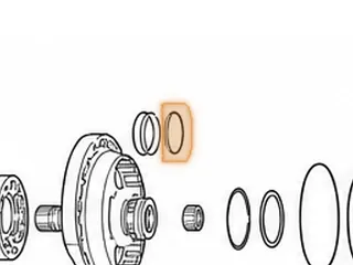 Ring, ZF4HP14 Stator To Forward Drum (1.898”OD) (Metal) — Part # 79181P