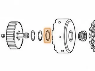 Race, ZF4HP18 Forward Clutch Hub To bowl (Rear) Saab — Part # 79236S