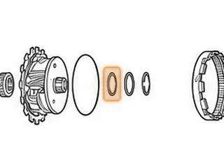 Race, ZF4HP18 Output Shaft Hub (Front) Eagle — Part # 79250E