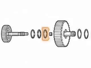 Race, ZF4HP18 3-4 Hub To Forward Hub (Rear) Eagle — Part # 79218E