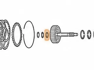 Race, ZF4HP18 3-4 Drum To 3-4 Hub (Rear) Eagle — Part # 79215E