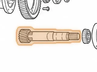 Ring & Pinion Set, ZF4HP18 (Eagle) — Part # 79730EK