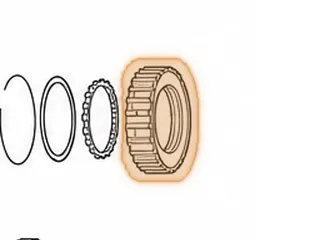 Outer Race, ZF4HP14 Rear Sprag (Peugeot) — Part # 79665P