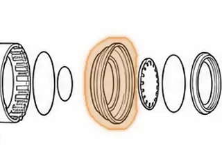 Piston, ZF4HP18 Forward Clutch (Eagle, Saab) — Part # 79964E