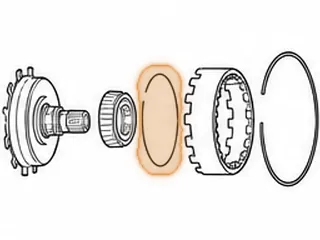 Snap Ring, ZF4HP18 Holds Ring Gear To Output Shaft (Eagle) — Part # 79889E