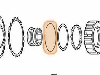 Snap Ring, ZF4HP18 Holds Rear Sprag In Outer Race (Eagle) — Part # 79890E