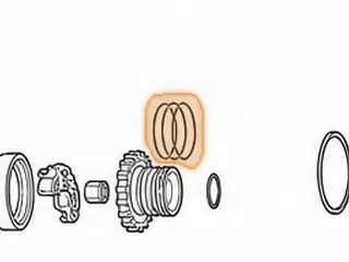 Ring, ZF4HP14/ZF4HP18 Governor (2.205”OD) (Rubber) — Part # 79189EB