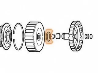 Bearing W/Races, ZF4HP16 Rear Sungear To Rear Hub (1.765”OD) (1.150”ID)(.175”Thick) 2002-07 — Part # 145242A