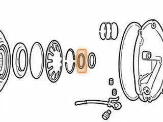 Shim, ZF4HP16 B Clutch Drum To Rear Cover (1.790”OD)(1.335”ID)(.094”Thick) 2002-07 — Part # 145258A