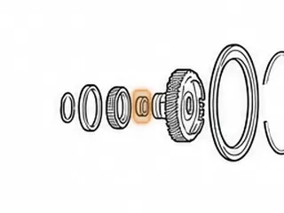 Bushing, ZF4HP16 Drive Gear (Inner)(1.138”ID)(1.260”OD) (.385”Wide)(Brass) 2002-07 — Part # 145062A