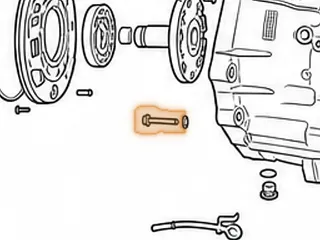 Bolt Set, ZF4HP16 Case To Bell (23 Pieces)(13mm Hex)(Two-2.265”Long)(21-1.875”Long) 2002-07 — Part # 145776AK