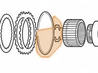 Washer, ZF4HP16 Drive Gear To Planet (2 Piece)(2.500”Long) (2 Round Legs) 2002-07 — Part # 145213A