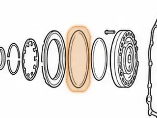 O-Ring, ZF4HP16 F Brake Piston (Outer)(6.465”OD)(.107”Thick) 2002-07 — Part # 145329A