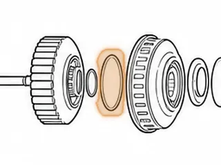 O-Ring, ZF4HP16 B Clutch Piston (Outer)(4.020”OD)(.110”Thick) 2002-07 — Part # 145339-1A