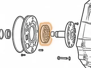 Pump Gears, ZF4HP16 (.531”Thick)(15 Teeth Outer/12 Teeth Inner)(2 Lugs)(3.463”OD) 2002-07 — Part # 145530A