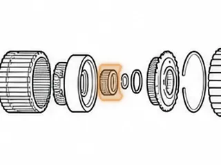 Sun Gear, Zf4HP16 Overdrive Planet (38 Teeth Left Angle)(2.075”OD)(.965”Thick) 2002-07 — Part # 145610A