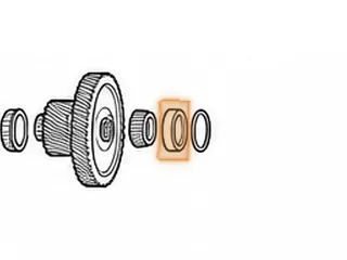 Race, ZF4HP16 Pinion To Case (Tapered)(2.250”OD)(1.820”ID)(.620”Thick)(Timken NP989007) 2002-07 — Part # 145280A