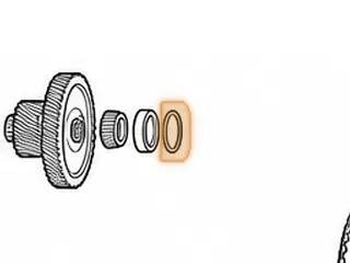 Shim, ZF4HP16 Pinion To Bell (2.235”OD)(1.890”ID)(Selective) 2002-07 — Part # 145277A
