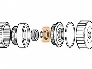 Bearing W/Races, ZF4HP16 Overdrive Sungear To Rear Planet (2.040”OD)(1.385”ID) (.176”Thick) 2002-07 — Part # 145241A