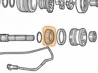 Cone Bearing, ZF4HP18 Pinion Shaft (Eagle) — Part # 79274E