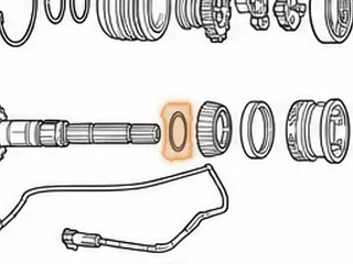 Race, ZF4HP18 For Pinion Bearing (Saab) — Part # 79276S
