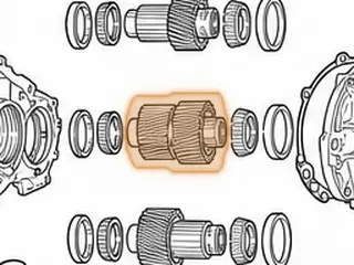 Idler Gear, ZF4HP18 Transfer (31 Teeth Top & Bottom) (Eagle) — Part # 79714E