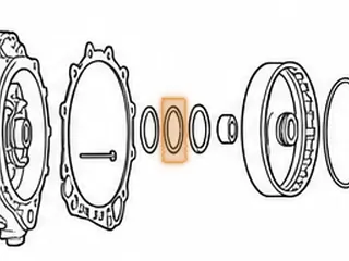Bearing, ZF3HP22/ZF4HP22 Stator To Front Drum — Part # 69211