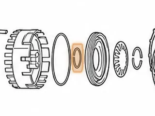 O-Ring, ZF4HP22 Low/Reverse Clutch (Inner) — Part # 69338