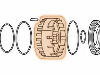 Center Support, ZF3HP22 / ZF4HP22 (1 Snap Ring On Outside For Clutch Packs) (2.480” Tall) — Part # 69632