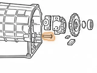 Bolt, ZF4HP22 Holds Overdrive Drum To Case — Part # 69790