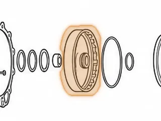 Drum, ZF4HP24 Forward Clutch (A Clutch) (1.755” Thick) (Cast # 1043 402 077) — Part # 69554B