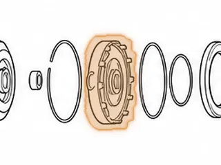 Center Support Plate, ZF3HP22 / ZF4HP22 (Cast # 1043 431020) — Part # 69630