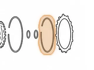 Snap Ring, ZF3HP22 / ZF4HP22 (2.5L) Holds Direct Pressure Plate In Drum — Part # 69878A