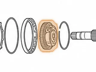 Planet, ZF3HP22 / ZF4HP22 Front With Sprag (4 Gear) — Part # 69582BK