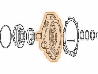 Stator, ZF4HP22 (Cast # 258) (.570”ID Cooler Line Fitting) — Part # 69520D