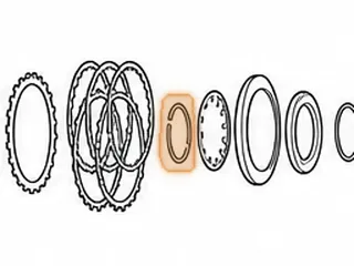 Retainer, ZF4HP22 Holds Low/Reverse Clutch Return Spring To Drum (2 Piece) — Part # 69987