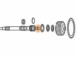 Bushing, ZF3HP22 / ZF4HP22 Input Shaft — Part # 69047