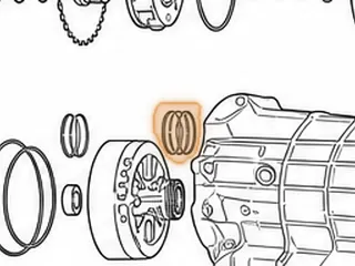 Ring, ZF4HP22 Governor (Viton) — Part # 69189V