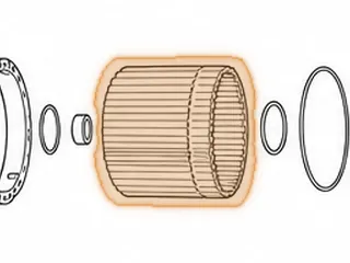 Drum, 180 2nd Clutch 1969-78 — Part # 24552