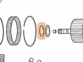 Washer, 180/180C/4L30E 2nd Drum to 3rd Drum (Front)(Plastic) 1969-Up — Part # 24229A
