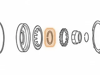 Retainer, 4L30E Overrun Clutch Spring 1989-Up — Part # 24981