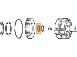 Bearing, 4L30E Sun Gear to Planet (.715”ID) 1989-Up — Part # 24241E