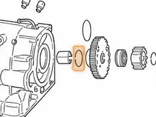 Snap Ring, 4L30E Holds Governor Support To Output Shaft 1989-Up — Part # 24894E