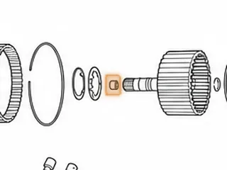 Bushing, 200-4R Forward Drum (Pilot) 1981-90 — Part # 54048B