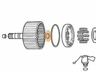 Lip Seal, 180/180C/4L30E 3rd Clutch (Inner) — Part # 24336